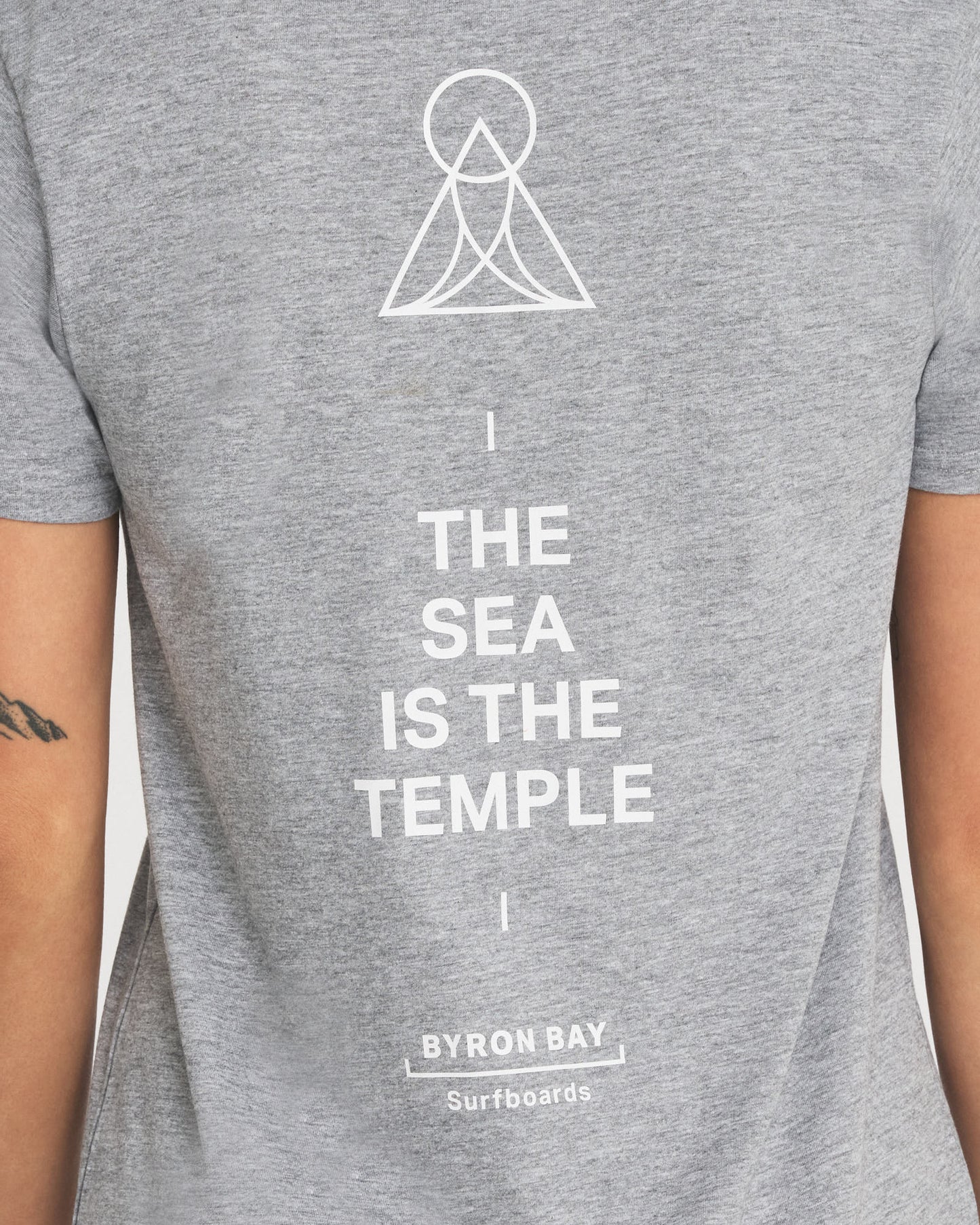The Sea Is The Temple Short Sleeve Dress